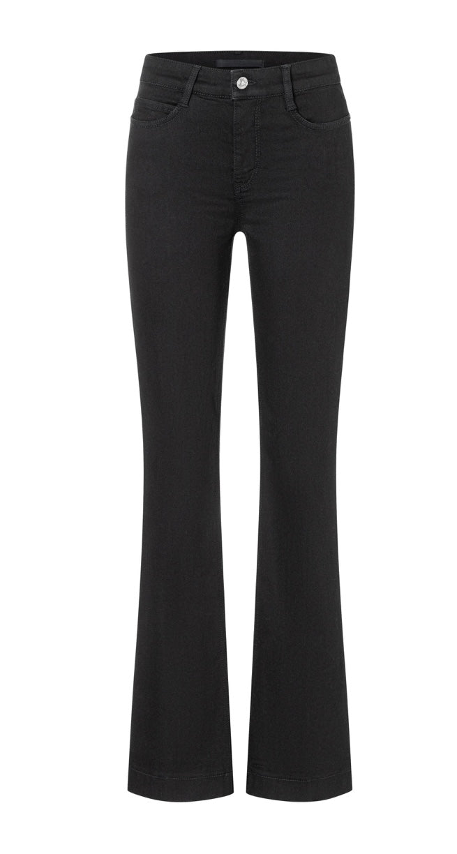 Flared Fit Boot Cut Black