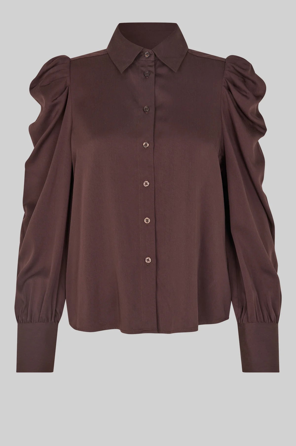 Samanta Shirt in choclate plum