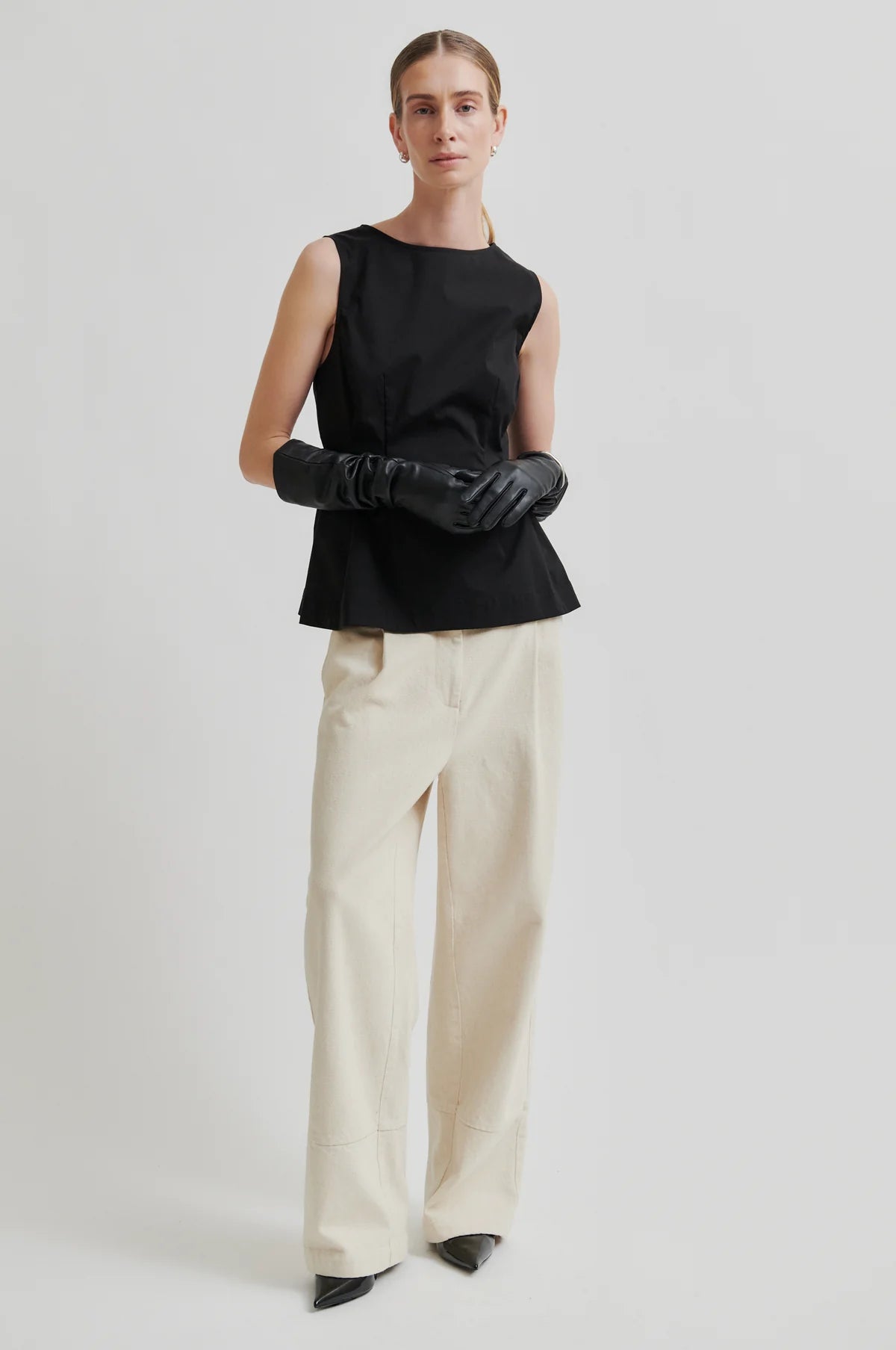 Aria Top in black