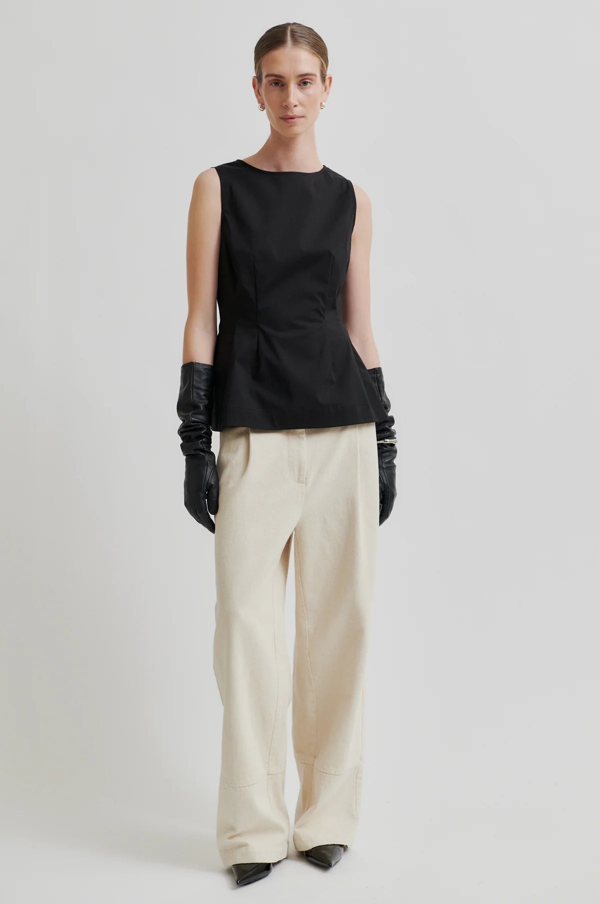 Aria Top in black