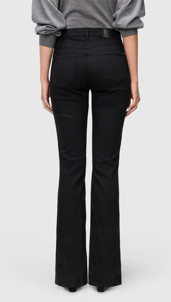 Flared Fit Boot Cut Black