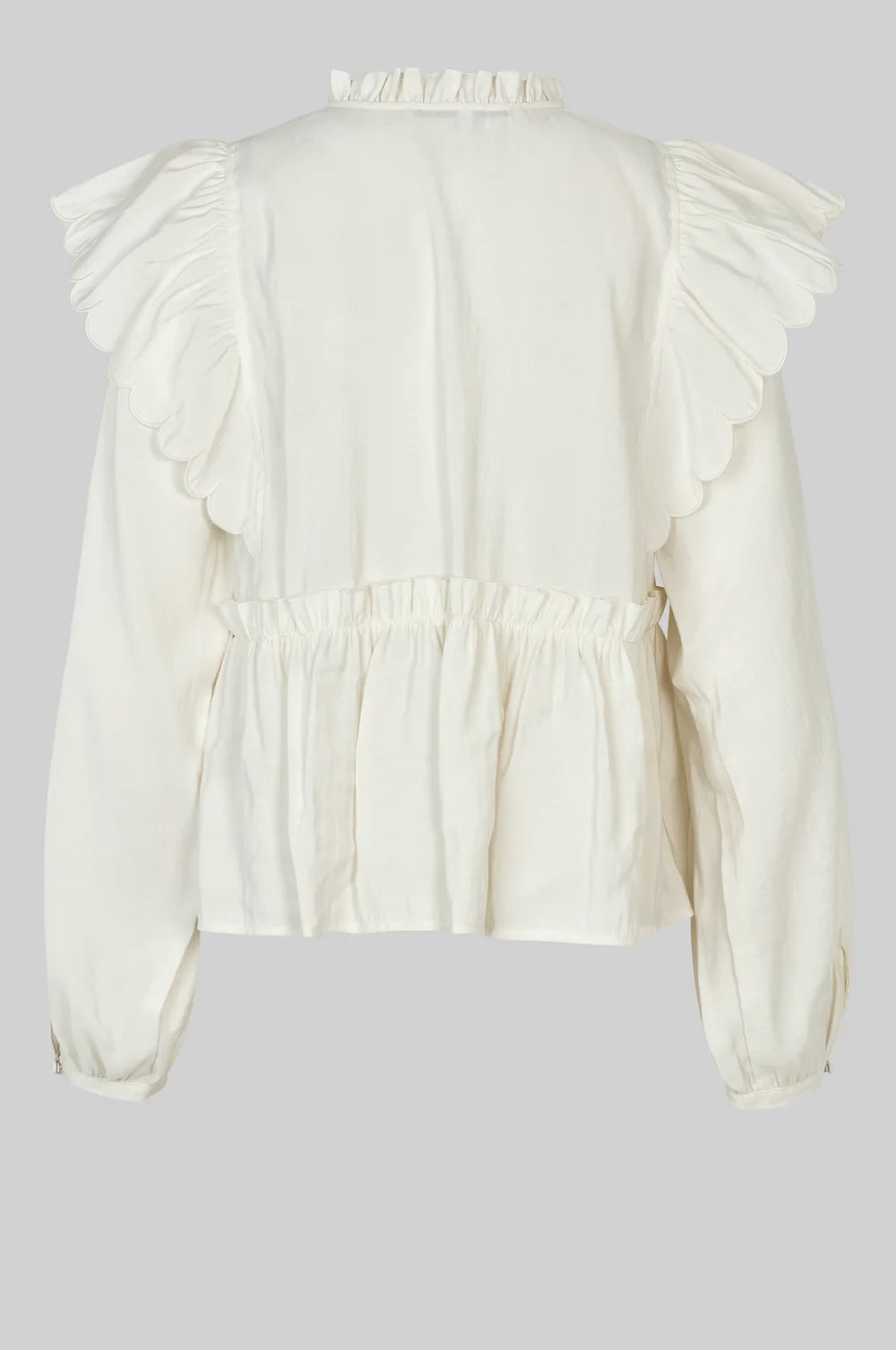 Terra Frill Blouse in Tofu
