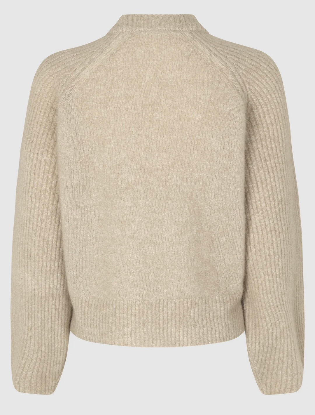 Brookline Knit New O-Neck Oxford tan