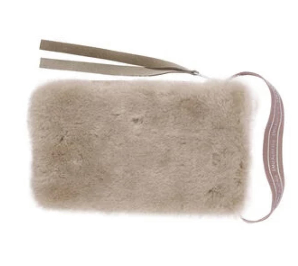 EMU SMALL CLUTCH in camel