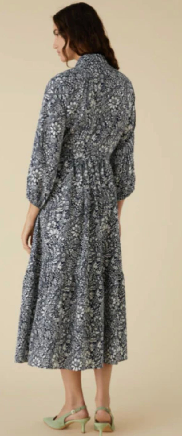 EMME LIMONE DRESS IN MIDNIGHT BLUE
