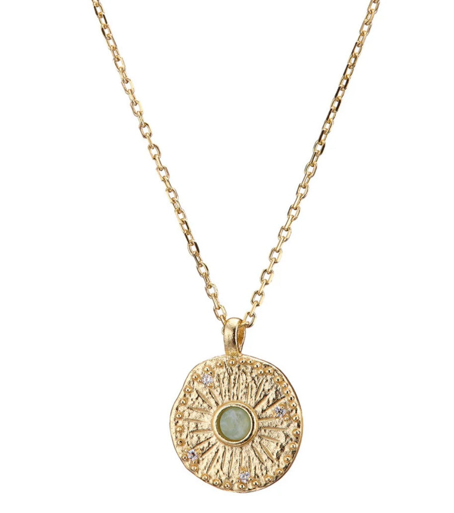 Gold Amazonite Necklace