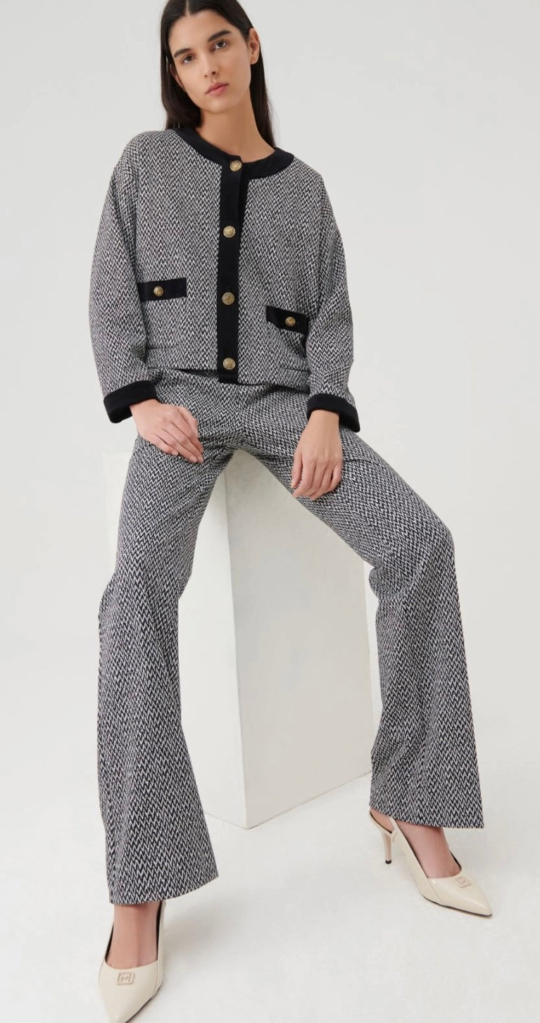 Jacquard trousers