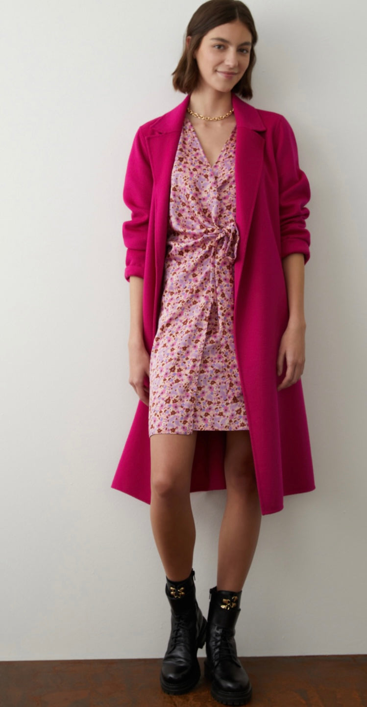 Fuschia Coat