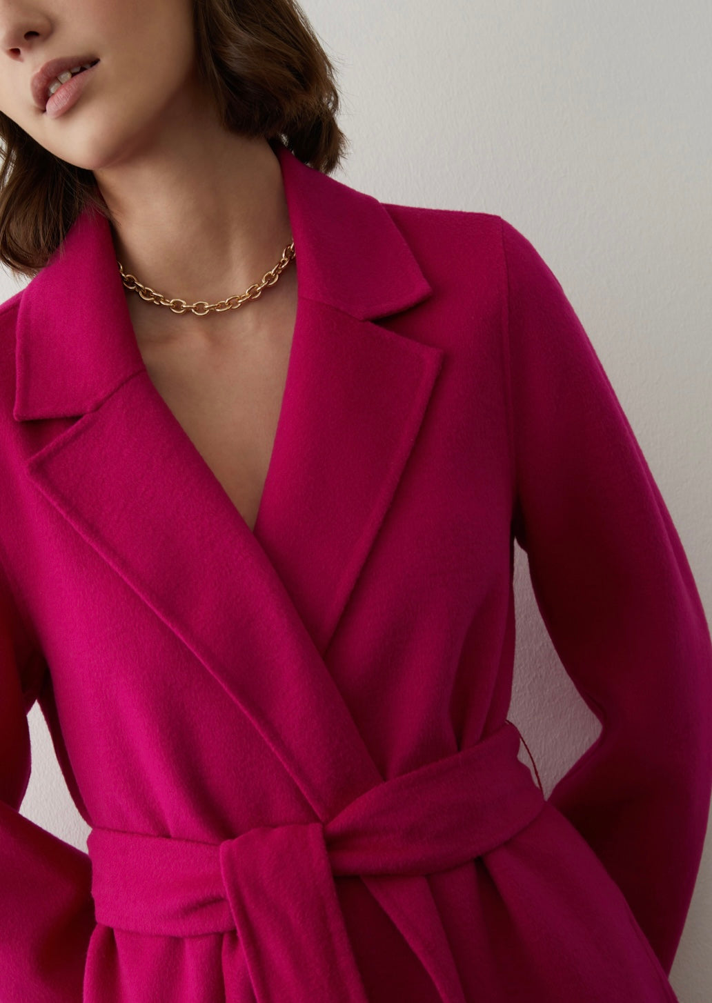 Fuschia Coat