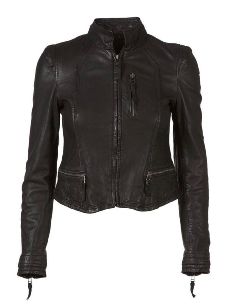 MDK Rucy Leather Jacket Black