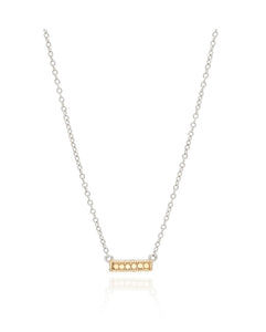 Classic Small Bar Necklace - Reversible