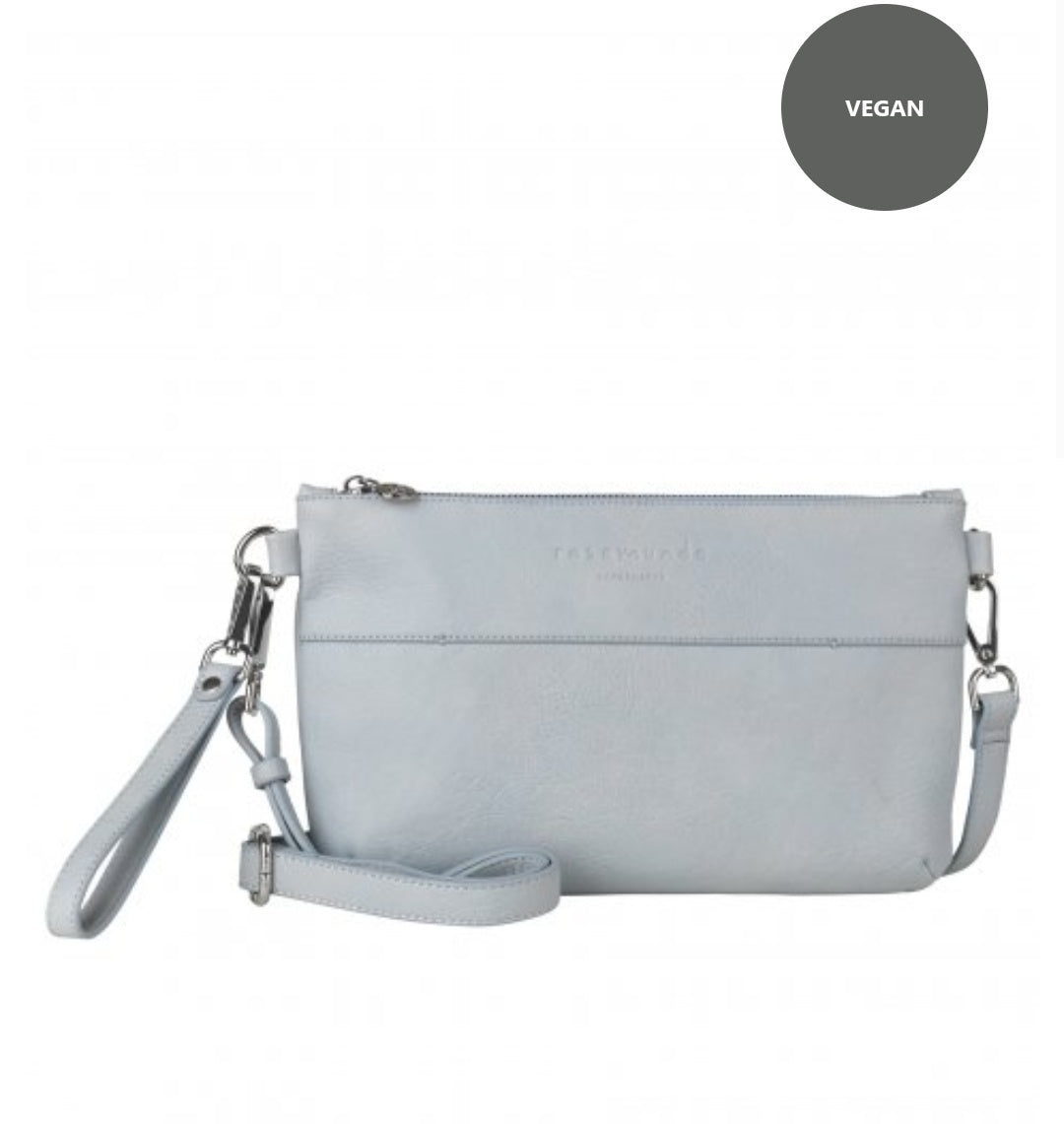 Cross body bag -  BABY BLUE SILVER