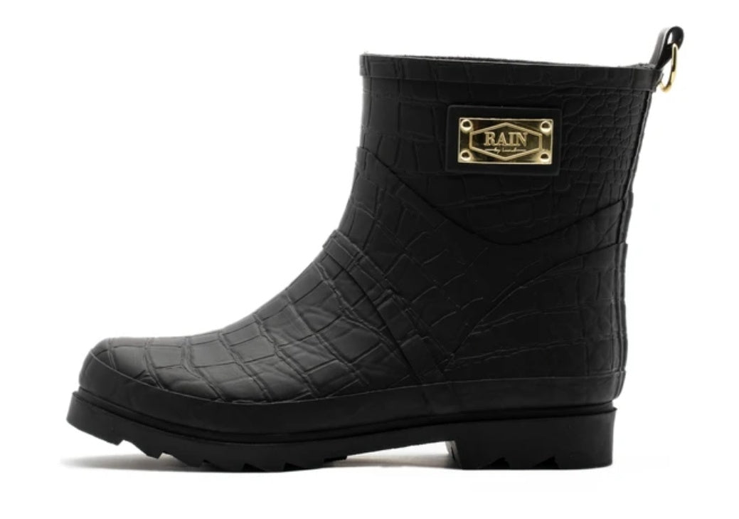 Rain by Lund  Black Croc Short