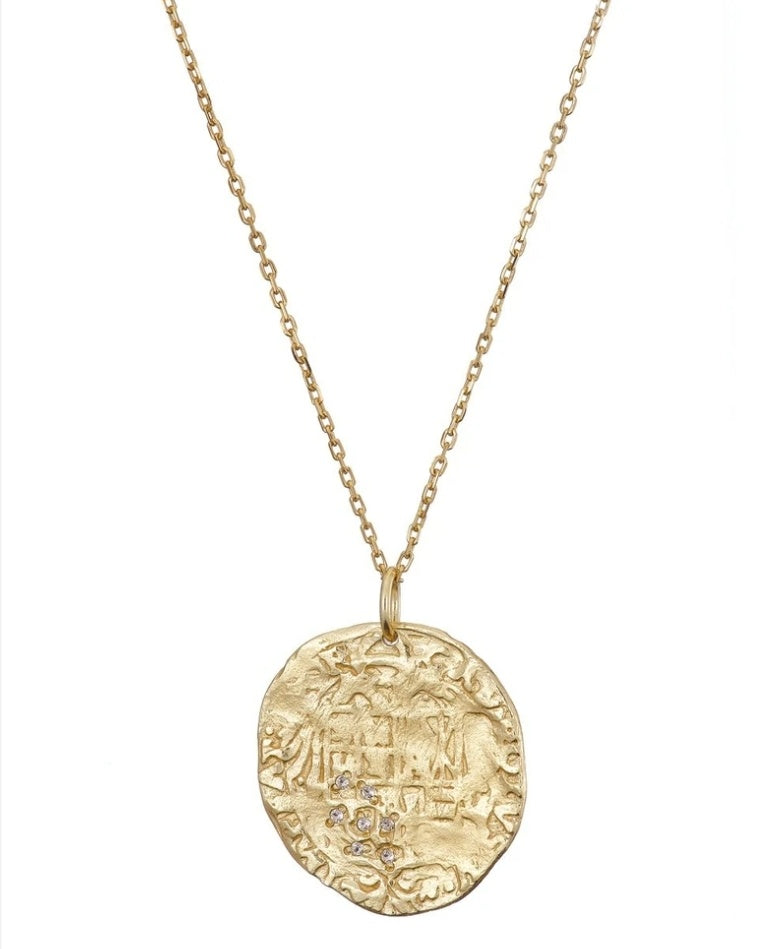 Gold Coin Necklace