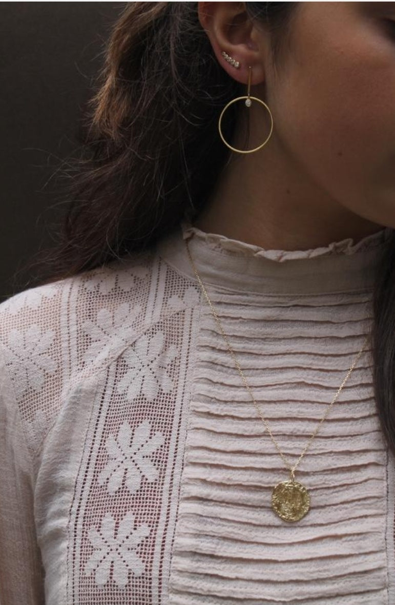Gold Coin Necklace