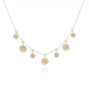 Anna Beck Classic Mini Disc Charm Necklace