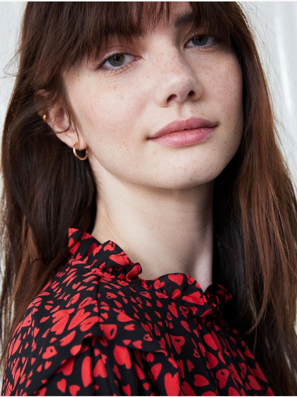 Hull printed blouse