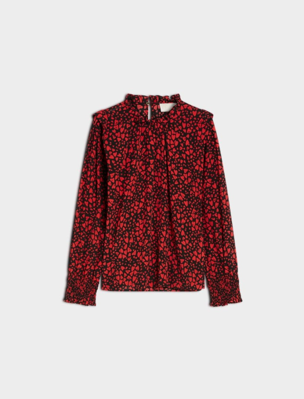 Hull printed blouse