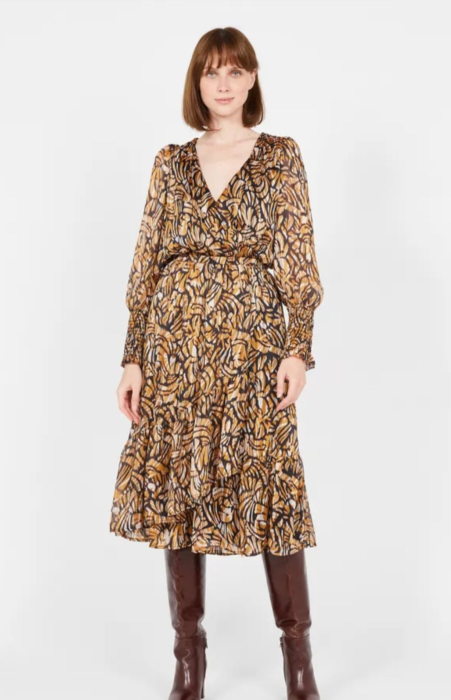 CHONA DRESS (YELLOW) - SUNCOO