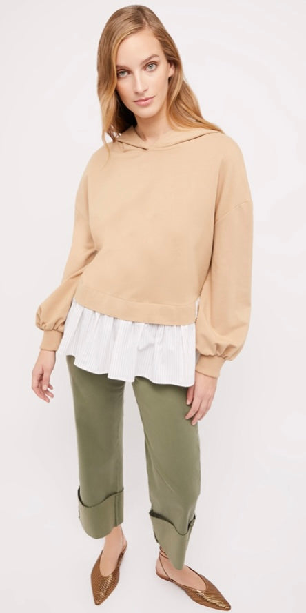 NIMPH SWEATSHIRT IN BEIGE