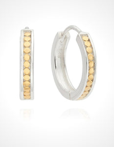 ANNA BECK CLASSIC SMALL HINGE HOOPS
