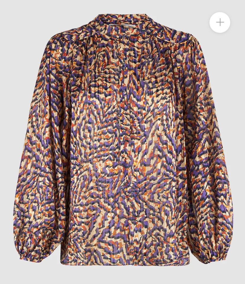 Aude Shirt(Tillandsia Purple)
