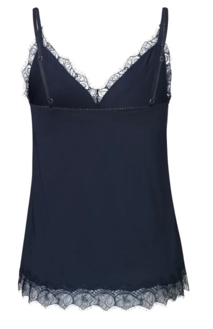 STRAP TOP DARK BLUE