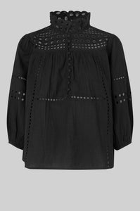 Brunie Blouse in black