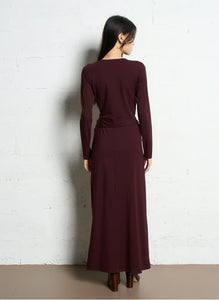 Suncoo Cloud dress in prune