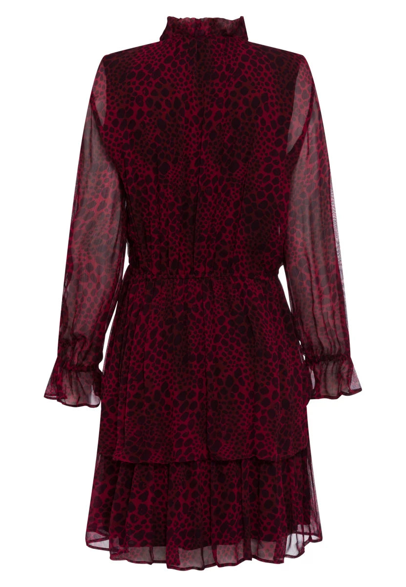 Boho Reptile Print Dress