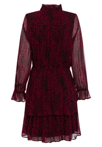 Boho Reptile Print Dress