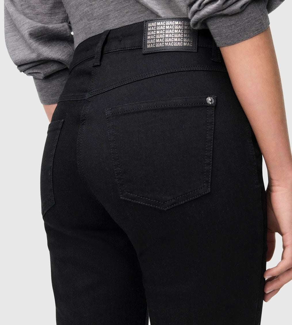 Flared Fit Boot Cut Black