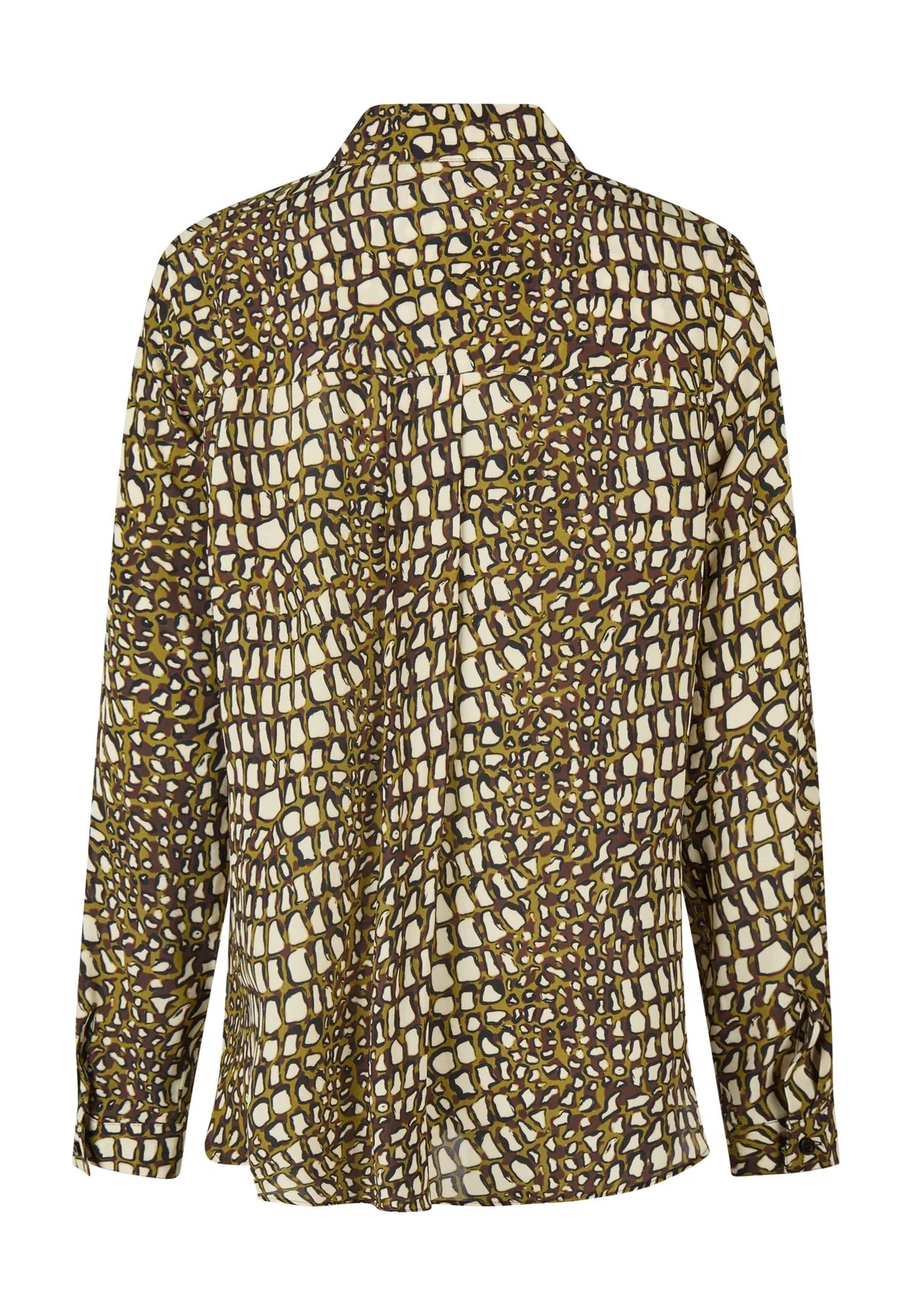 Blouse With Reptile Print