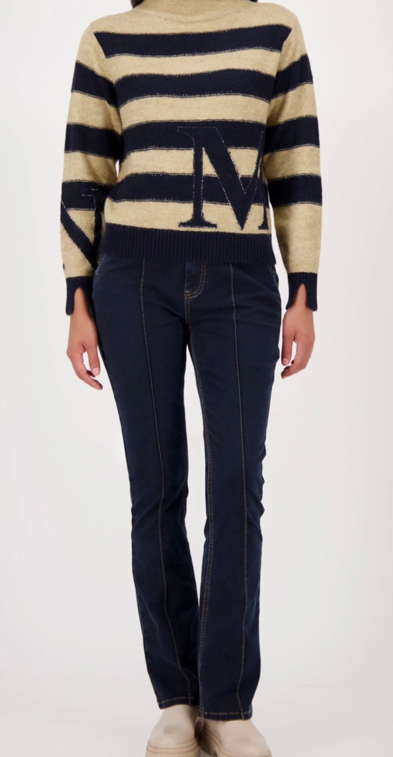 STRIPED JUMPER
COLOR: Night sky ringel