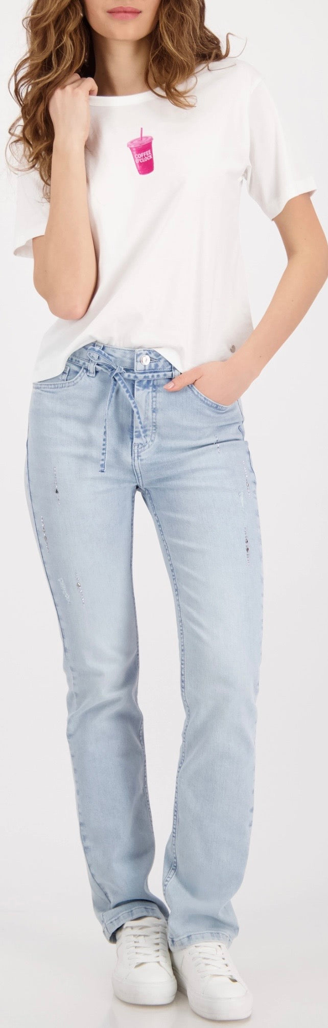 NEW T-SHIRT WITH COFFEE PRINT
COLOR: Off-white