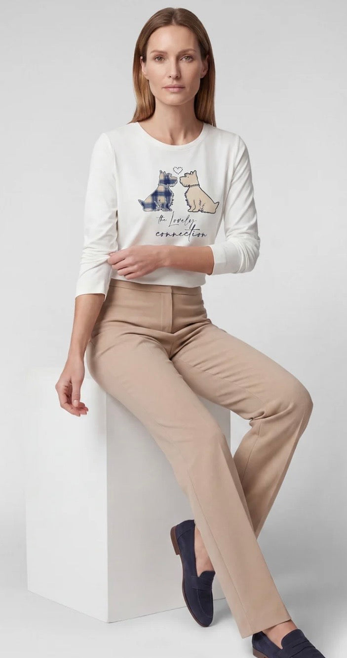 Rabe 57-113305 Long Sleeve Top Natural