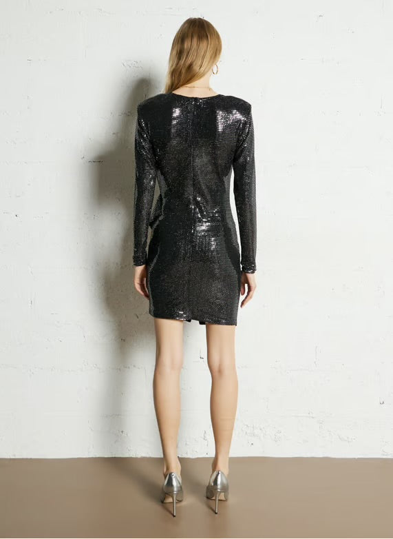 Suncoo
Dress with sequins - Silver – COCO