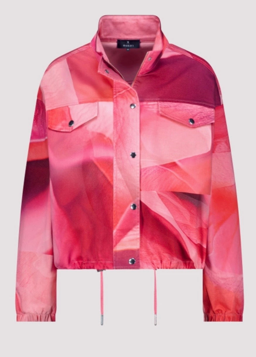 NEW JACKET WITH ALLOVER PATTERN
COLOR: Spring flower pattern
