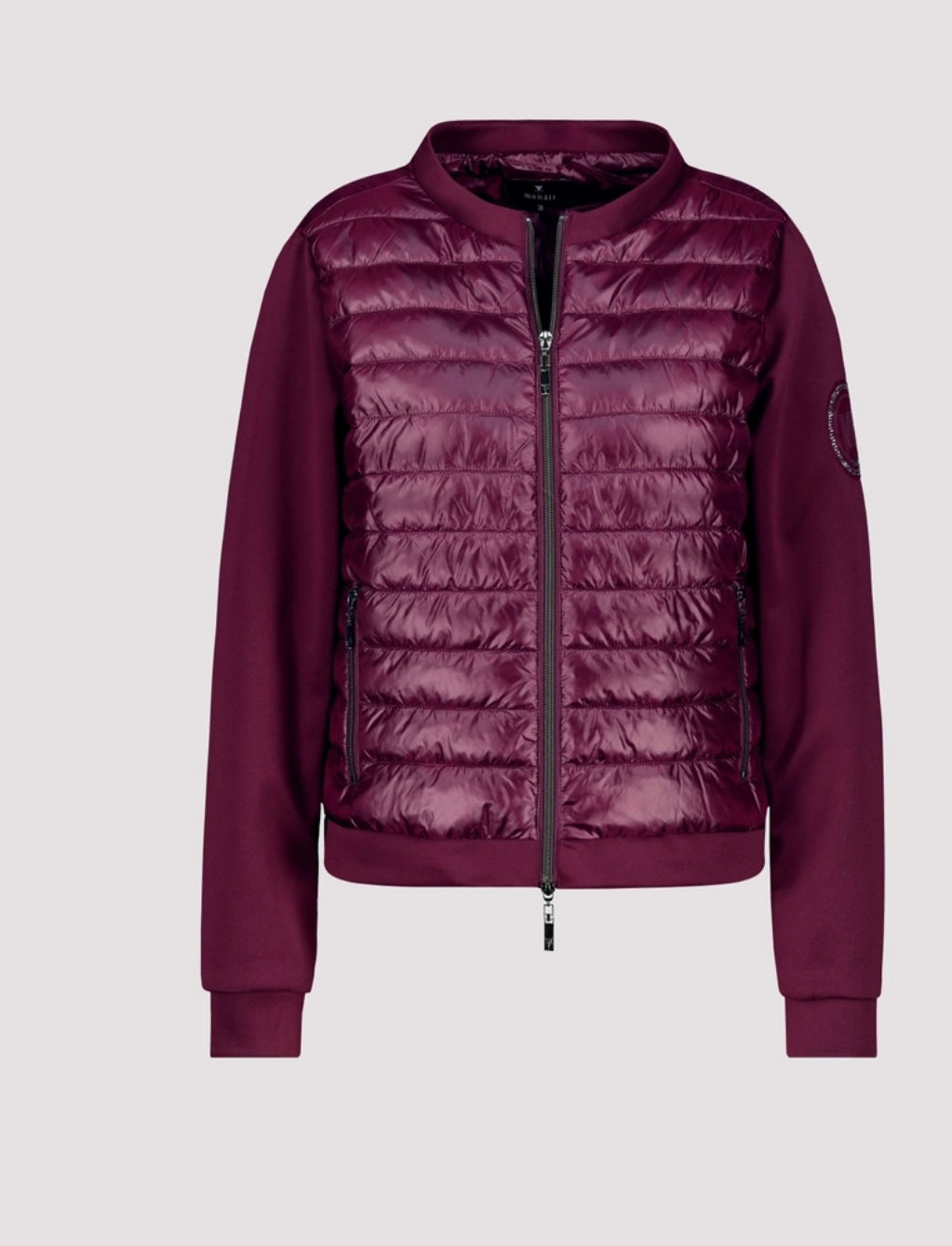QUILTED JACKET WITH NEOPRENE
COLOR:Bordeaux