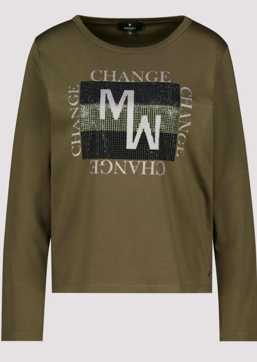 NEWLONG-SLEEVE SHIRT WITH DECORATIVE DETAILS
COLOR:Olive