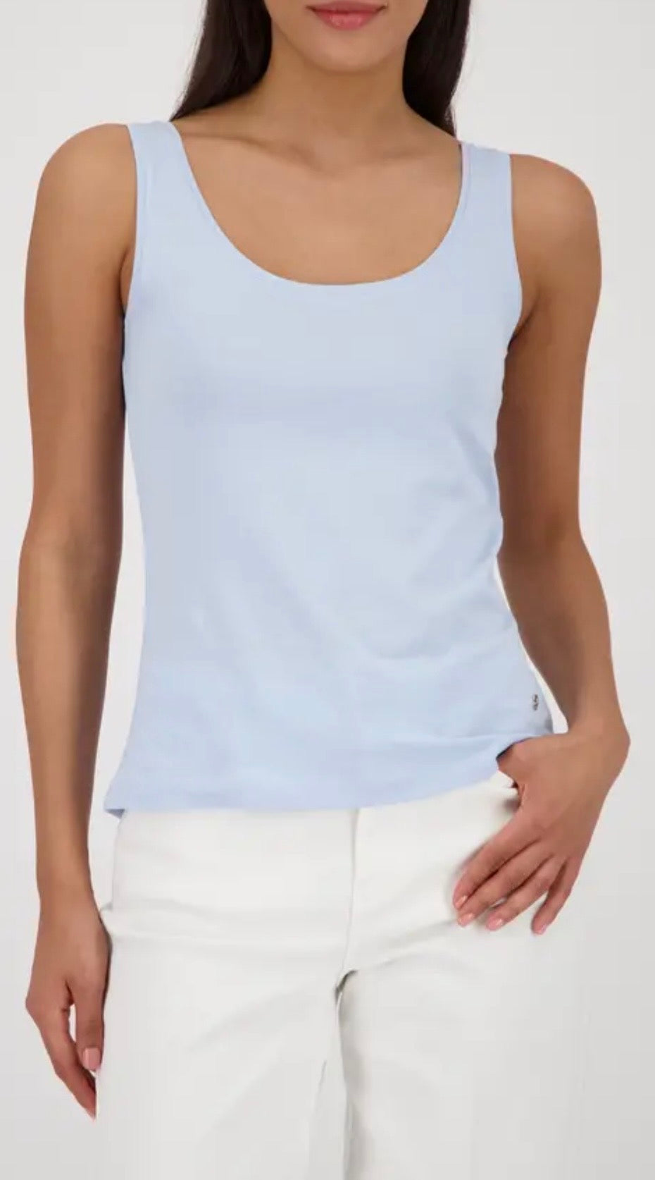 Baby blue cami top