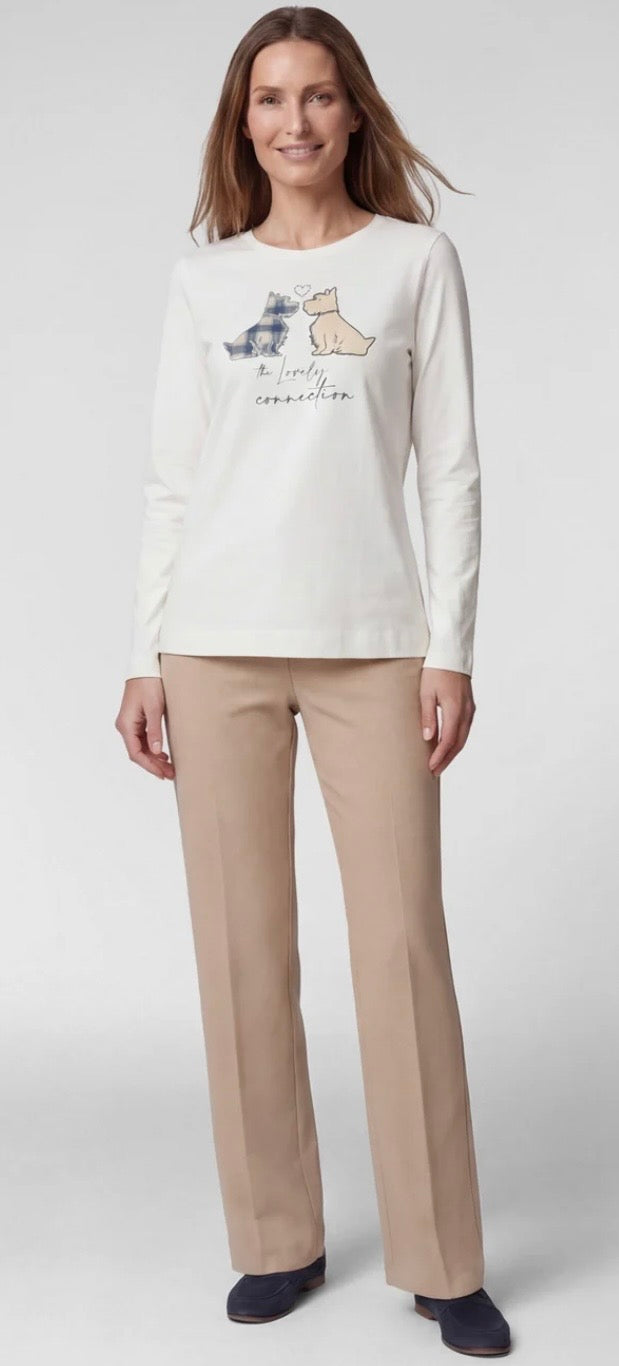 Rabe 57-113305 Long Sleeve Top Natural