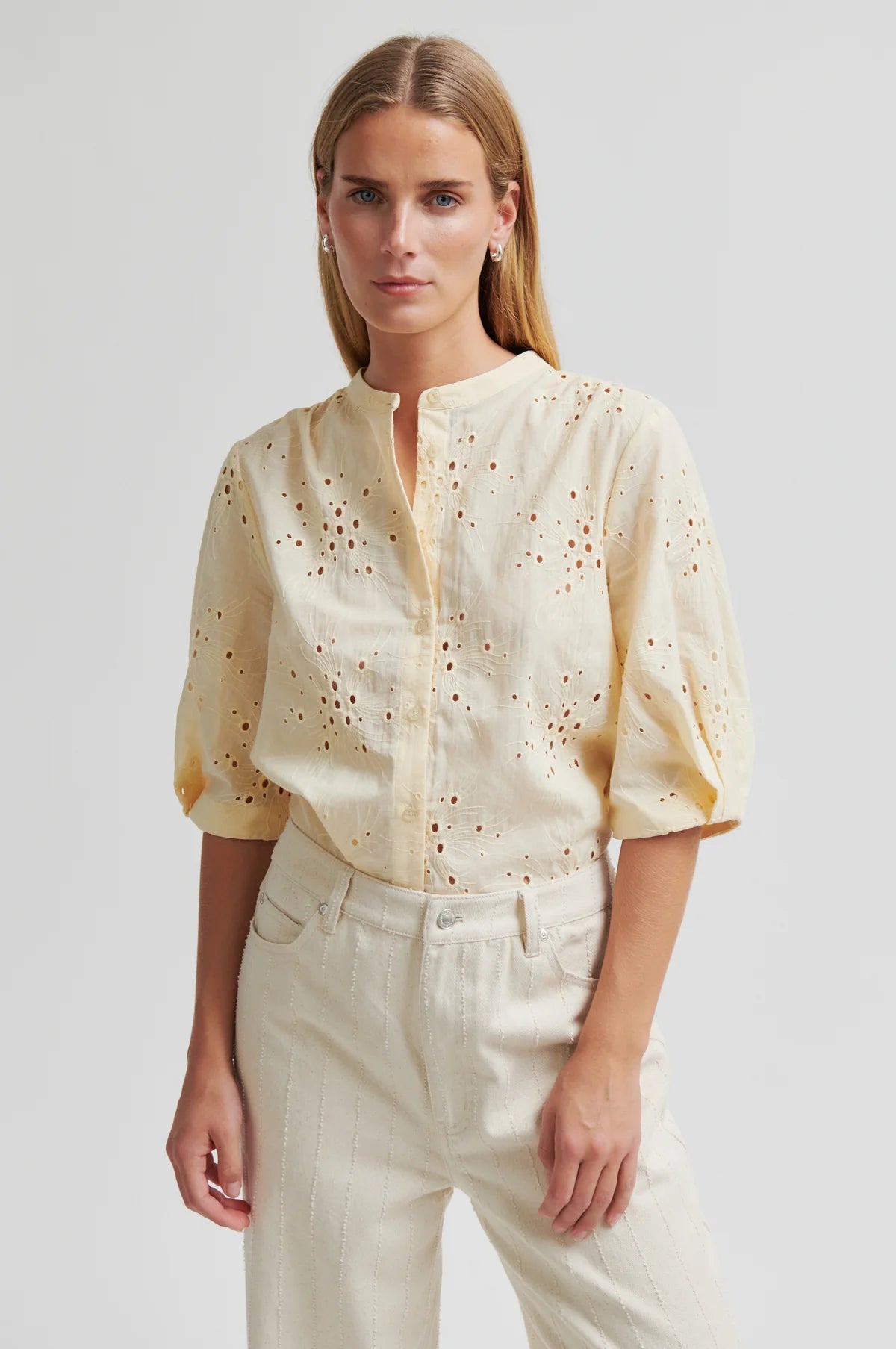 Cavana Shirt in alabaster gleam