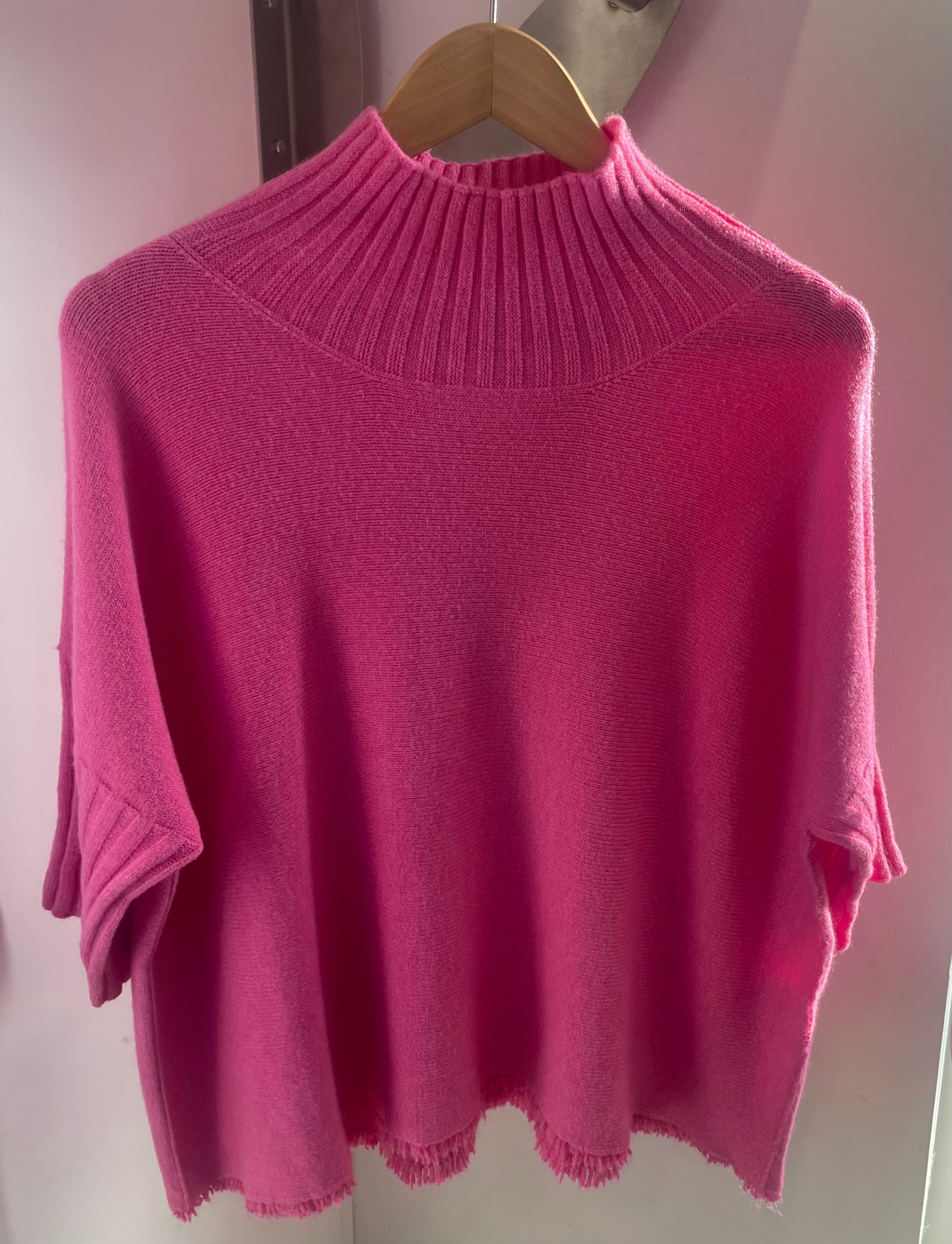 Lily jumper in hot pink