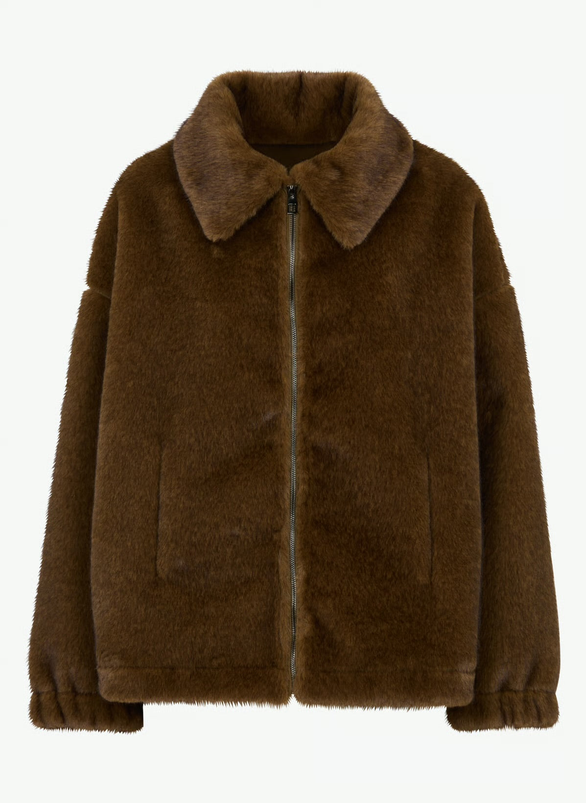 Eco-friendly
New
Suncoo
Faux fur coat - Khaki – DARLING