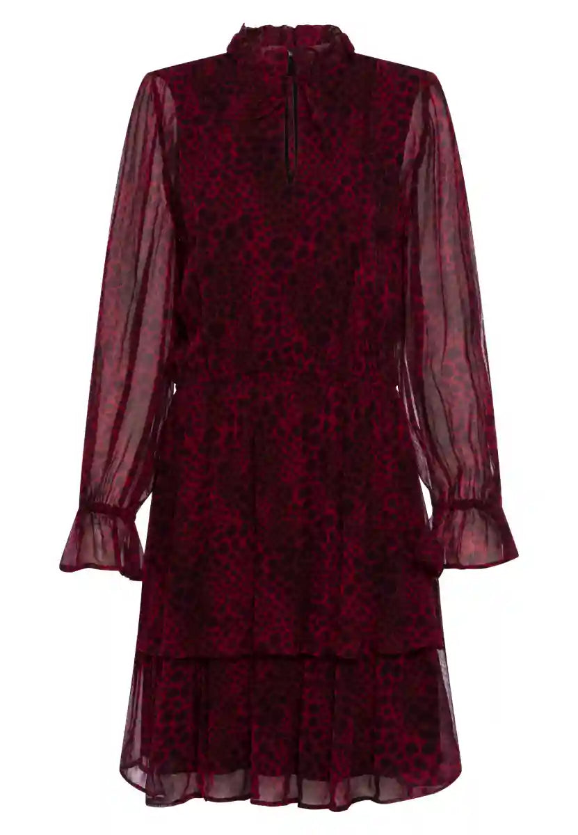 Boho Reptile Print Dress