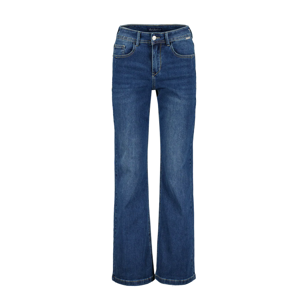 Red Button Colette Wide Leg Jeans, Darkstone