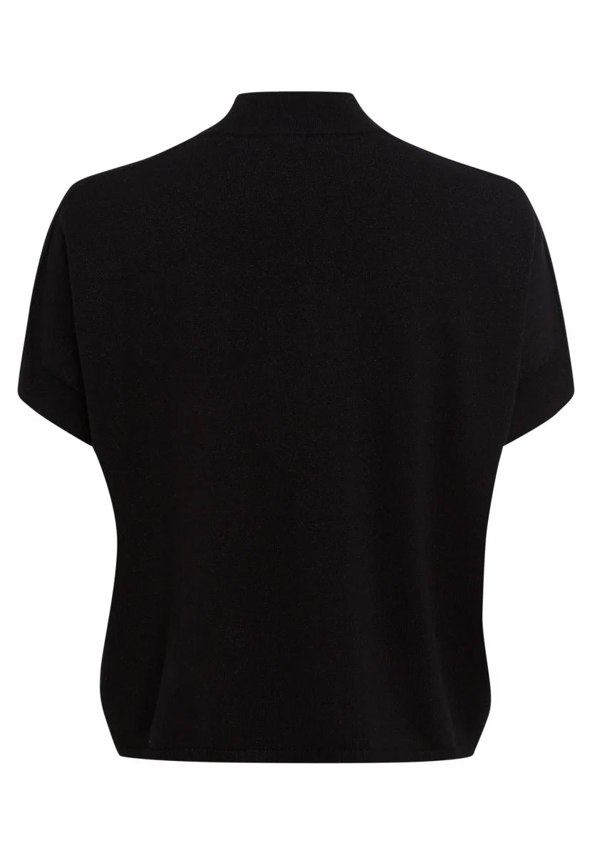 Sweater in tonal lurex yarn