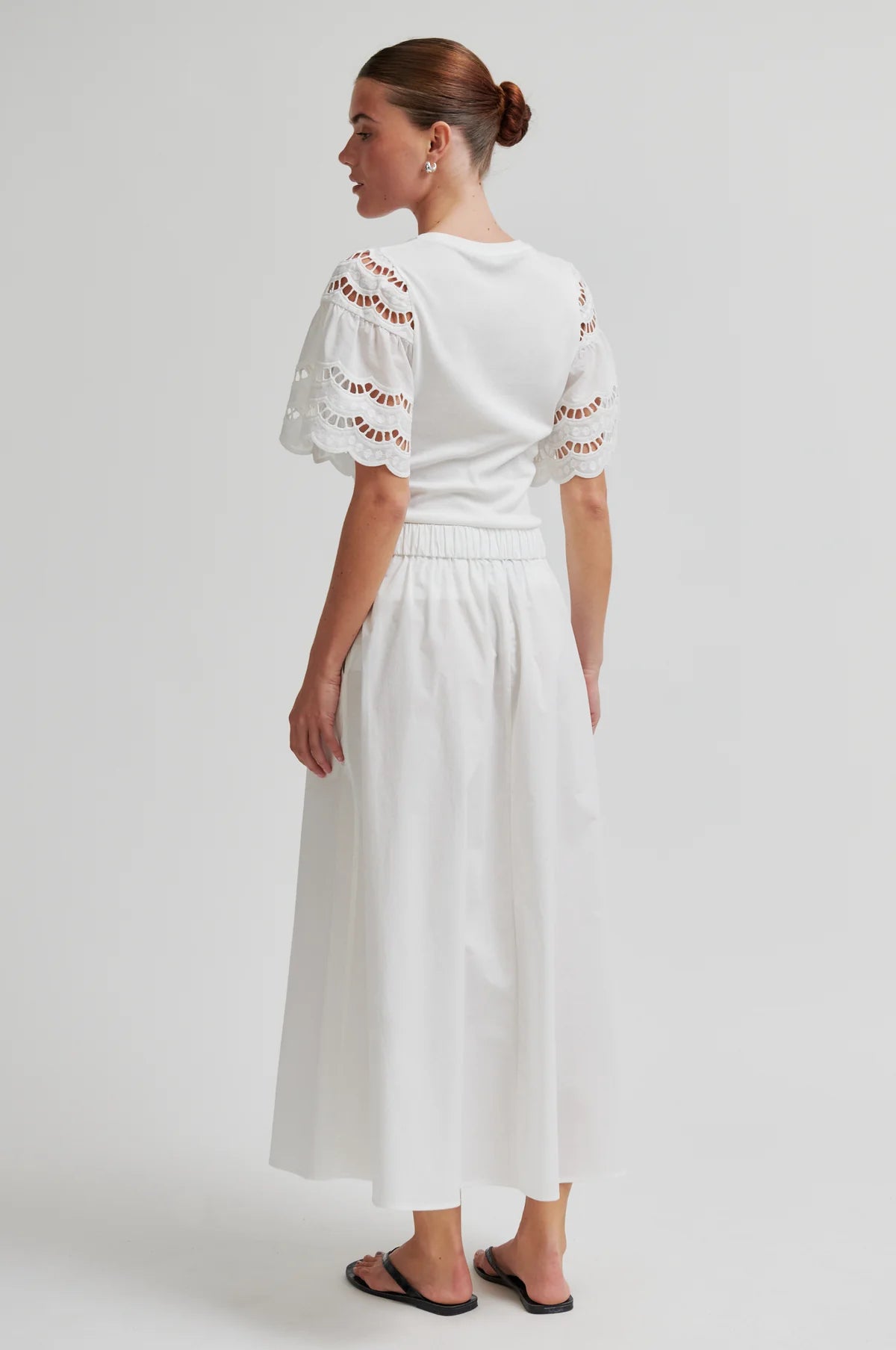 Alisa Skirt in white