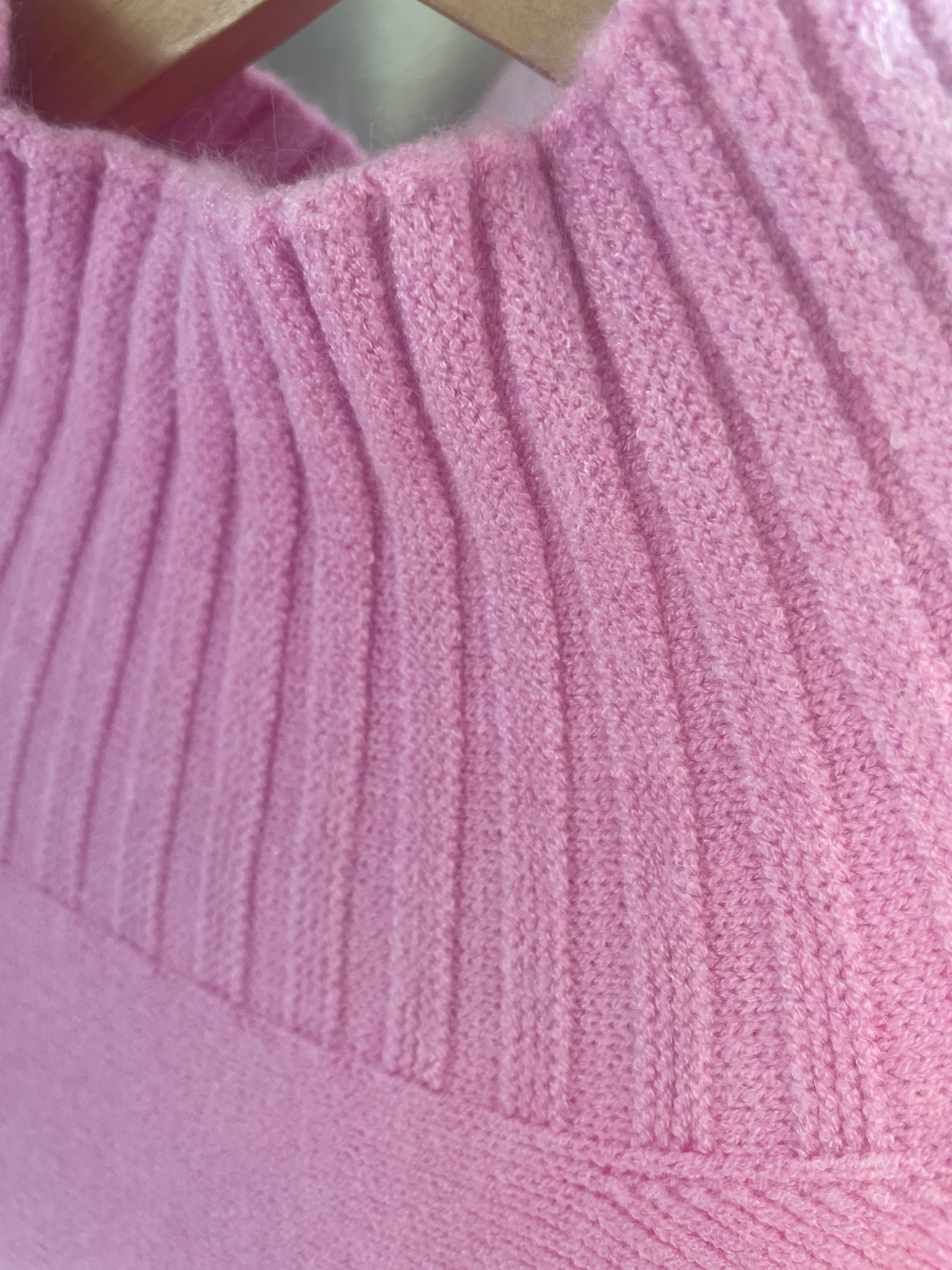 Lily jumper in rose pink